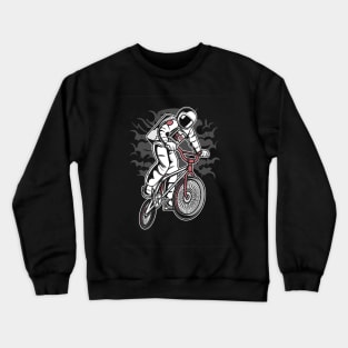 Astronaut Bike Crewneck Sweatshirt